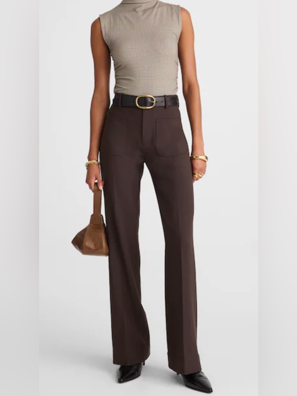 Madewell Brown Trousers - NWT